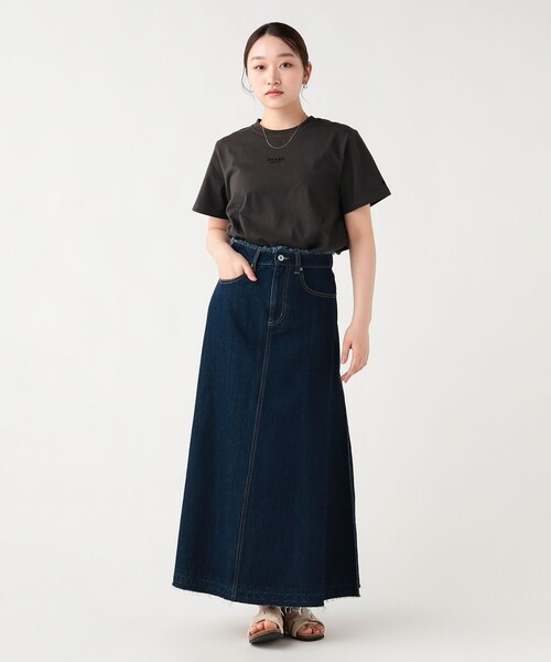 BEAMS HEART（ビームスハート）の「BEAMS HEART Tシャツ（Tシャツ/カットソー・レディース・チャコールグレー/オフホワイト/ネイビー・MEDIUM/LARGE）」の9枚目の写真
