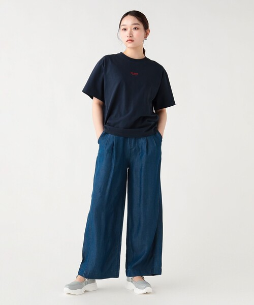 BEAMS HEART（ビームスハート）の「BEAMS HEART Tシャツ（Tシャツ/カットソー・レディース・チャコールグレー/オフホワイト/ネイビー・MEDIUM/LARGE）」の13枚目の写真