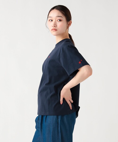 BEAMS HEART（ビームスハート）の「BEAMS HEART Tシャツ（Tシャツ/カットソー・レディース・チャコールグレー/オフホワイト/ネイビー・MEDIUM/LARGE）」の16枚目の写真