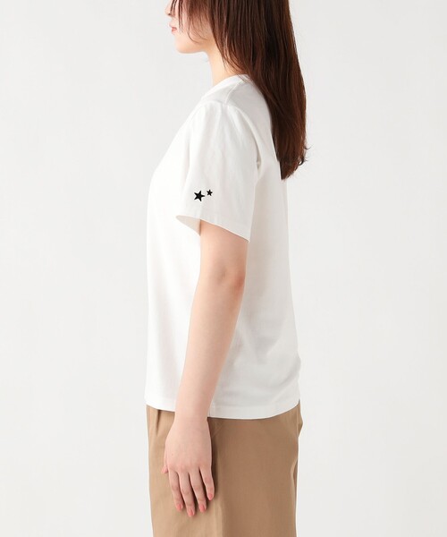 BEAMS HEART（ビームスハート）の「BEAMS HEART Tシャツ（Tシャツ/カットソー・レディース・チャコールグレー/オフホワイト/ネイビー・MEDIUM/LARGE）」の18枚目の写真