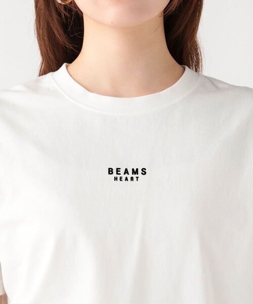 BEAMS HEART（ビームスハート）の「BEAMS HEART Tシャツ（Tシャツ/カットソー・レディース・チャコールグレー/オフホワイト/ネイビー・MEDIUM/LARGE）」の20枚目の写真