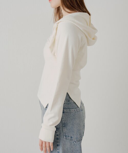 Chico(チコ)の「レースキャミ+フードボレロセット(Tシャツ/カットソー・レディース・ピンク/アイボリー/ブルー/グレー・FREE)」の18枚目の写真
