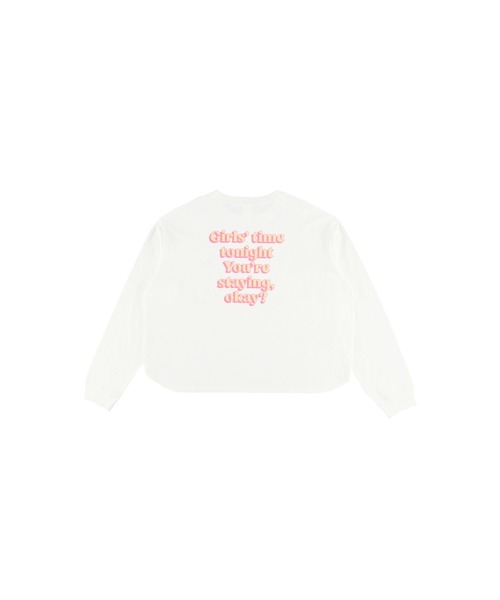 ALEXIA STAM（アリシアスタン）の「Wellness Back Message Long Sleeve Tee /ウェルネス メッセージロンT（Tシャツ/カットソー・レディース・ホワイト/グレー・FREE）」の14枚目の写真