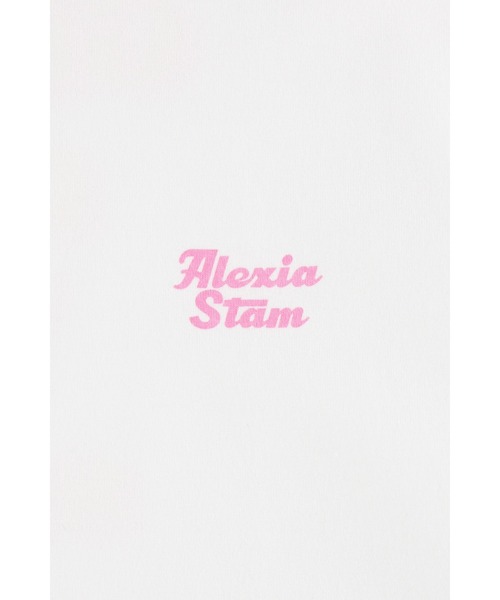 ALEXIA STAM（アリシアスタン）の「Wellness Back Message Long Sleeve Tee /ウェルネス メッセージロンT（Tシャツ/カットソー・レディース・ホワイト/グレー・FREE）」の15枚目の写真