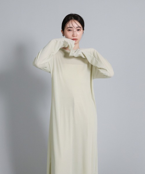 select MOCA Et（セレクトモカエト）の「【Et】2-Way Ribbed Long Cardigan（カーディガン/ボレロ・レディース・ベージュ/チャコール・FREE）」の19枚目の写真