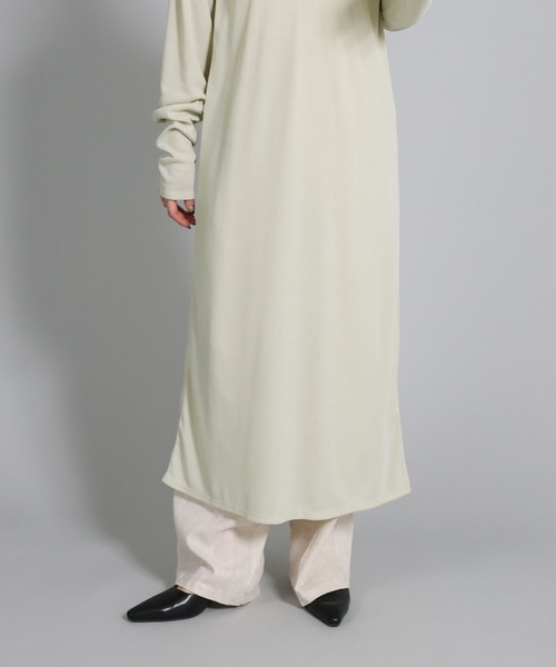 select MOCA Et（セレクトモカエト）の「【Et】2-Way Ribbed Long Cardigan（カーディガン/ボレロ・レディース・ベージュ/チャコール・FREE）」の21枚目の写真