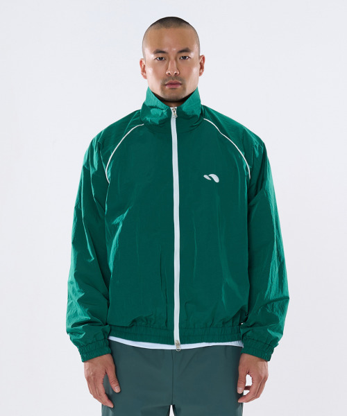 TURTLEBACK(タートルバック)の「クラシックナイロントラックジャケット(グリーン)(ジャージ・メンズ・その他・LARGE/X-LARGE)」の1枚目の写真