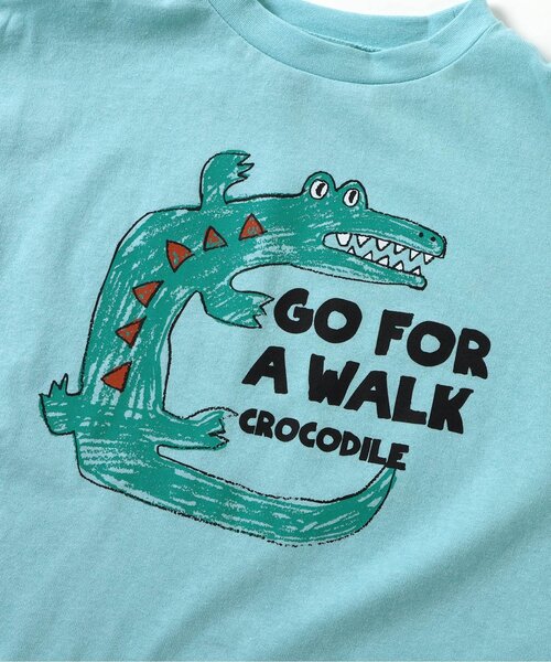 BREEZE（ブリーズ）の「お絵描きアートTシャツ_ジュニア対応（Tシャツ/カットソー・キッズ・ベージュ/アイボリー/サックスブルー・110/100/90/80/140/130/120）」の13枚目の写真