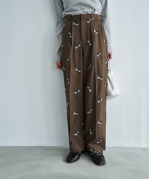 STYLE DELI | エンブロイダリータックパンツ(その他パンツ)