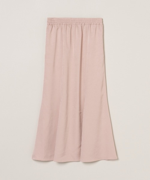 three dots(スリードッツ)の「シルキーツイル ナロウスカート(スカート・レディース・ブラック/ピンク/ボルドー・SMALL/MEDIUM)」の1枚目の写真
