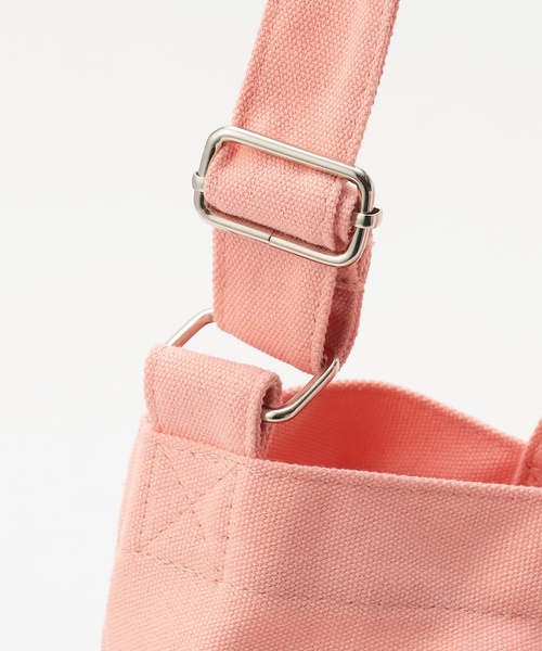 petit main（プティマイン）の「キャンバス2WAYショルダートート/LG（トートバッグ・キッズ・ピンク/アイボリー/ブルー/チャコール/ベージュ・F）」の7枚目の写真