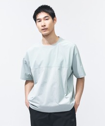 【別注】ニューバランス New Balance ファブリックコンビウーブンTシャツ 限定コラボ