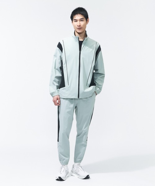 NEW BALANCE（ニューバランス）の「【別注】ニューバランス New Balance ファブリックコンビウーブンTシャツ 限定コラボ（Tシャツ/カットソー・メンズ・ブラック/グレー・M/L/LL/S/3L）」の12枚目の写真