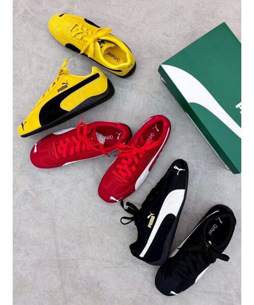 PUMA(プーマ)の「【PUMA】SPEEDCAT OG(スニーカー・レディース・ブラック/レッド/イエロー・LARGE/MEDIUM)」の17枚目の写真