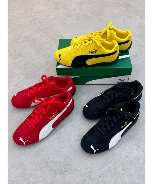 PUMA(プーマ)の「【PUMA】SPEEDCAT OG(スニーカー・レディース・ブラック/レッド/イエロー・LARGE/MEDIUM)」の18枚目の写真
