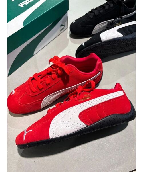 PUMA(プーマ)の「【PUMA】SPEEDCAT OG(スニーカー・レディース・ブラック/レッド/イエロー・LARGE/MEDIUM)」の3枚目の写真