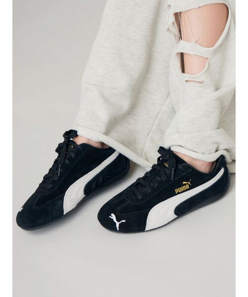 PUMA(プーマ)の「【PUMA】SPEEDCAT OG(スニーカー・レディース・ブラック/レッド/イエロー・LARGE/MEDIUM)」の1枚目の写真