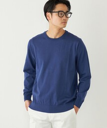 SHIPS Colors（シップス カラーズ）の「SHIPS Colors:〈洗濯機可能〉14ゲージ 天竺 クルーネック ニット（ニット/セーター）」