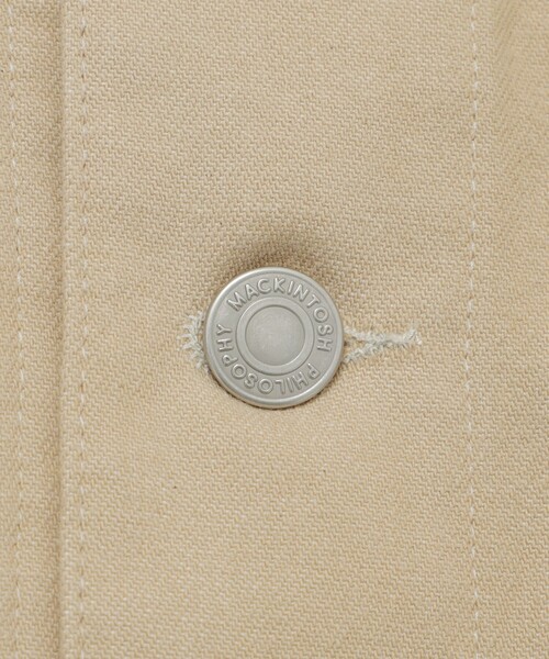 MACKINTOSH PHILOSOPHY(マッキントッシュ フィロソフィー)の「10ozデニム チョアジャケット(ブルゾン・メンズ・ネイビー/ベージュ系その他5・42/38/40)」の6枚目の写真