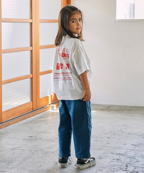 GENERATOR(ジェネレーター)の「ジェネレーター BIG BURGER Tシャツ(Tシャツ/カットソー・キッズ・ホワイト/ピンク/ブラック・M/L/XL)」の5枚目の写真
