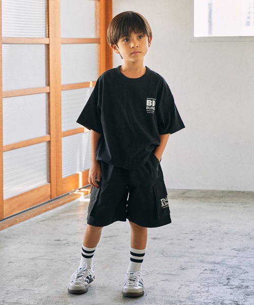 GENERATOR(ジェネレーター)の「ジェネレーター BIG BURGER Tシャツ(Tシャツ/カットソー・キッズ・ホワイト/ピンク/ブラック・M/L/XL)」の9枚目の写真