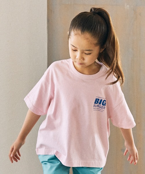 GENERATOR(ジェネレーター)の「ジェネレーター BIG BURGER Tシャツ(Tシャツ/カットソー・キッズ・ホワイト/ピンク/ブラック・M/L/XL)」の10枚目の写真