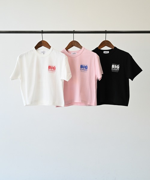 GENERATOR(ジェネレーター)の「ジェネレーター BIG BURGER Tシャツ(Tシャツ/カットソー・キッズ・ホワイト/ピンク/ブラック・M/L/XL)」の15枚目の写真
