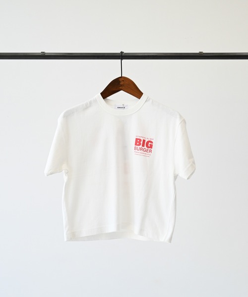 GENERATOR(ジェネレーター)の「ジェネレーター BIG BURGER Tシャツ(Tシャツ/カットソー・キッズ・ホワイト/ピンク/ブラック・M/L/XL)」の18枚目の写真