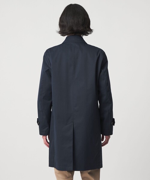 A DAY IN THE LIFE UNITED ARROWS(アデイインザライフユナイテッドアローズ)の「ツイル ステンカラーコート-撥水・防風-<A DAY IN THE LIFE>(ステンカラーコート・メンズ・ベージュ/ネイビー・M/S/L)」の8枚目の写真