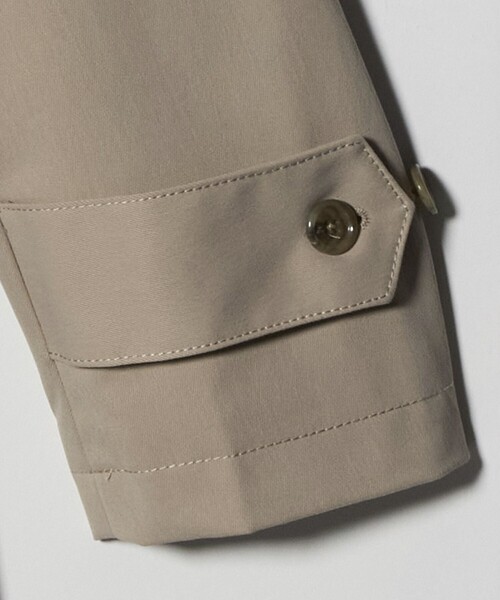 A DAY IN THE LIFE UNITED ARROWS(アデイインザライフユナイテッドアローズ)の「ツイル ステンカラーコート-撥水・防風-<A DAY IN THE LIFE>(ステンカラーコート・メンズ・ベージュ/ネイビー・M/S/L)」の11枚目の写真