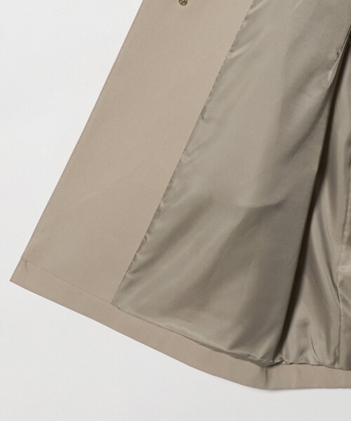 A DAY IN THE LIFE UNITED ARROWS(アデイインザライフユナイテッドアローズ)の「ツイル ステンカラーコート-撥水・防風-<A DAY IN THE LIFE>(ステンカラーコート・メンズ・ベージュ/ネイビー・M/S/L)」の16枚目の写真