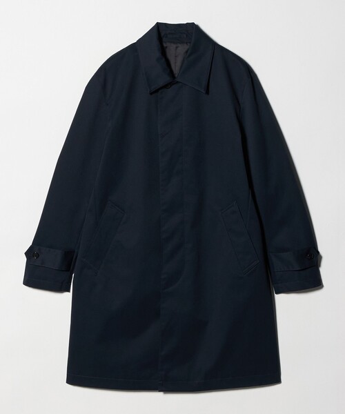 A DAY IN THE LIFE UNITED ARROWS(アデイインザライフユナイテッドアローズ)の「ツイル ステンカラーコート-撥水・防風-<A DAY IN THE LIFE>(ステンカラーコート・メンズ・ベージュ/ネイビー・M/S/L)」の19枚目の写真