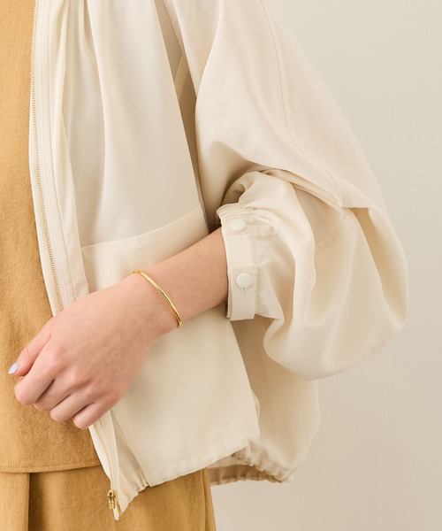 ROPE'(ロペ)の「【DEWEIGHT'(デューエイト)】シアーマウンテンパーカー/イージーケア(マウンテンパーカー・レディース・オフホワイト/ダークブラウン・FREE)」の16枚目の写真