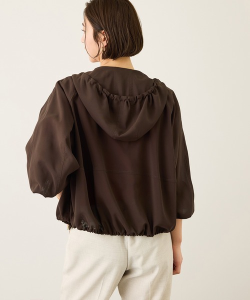 ROPE'(ロペ)の「【DEWEIGHT'(デューエイト)】シアーマウンテンパーカー/イージーケア(マウンテンパーカー・レディース・オフホワイト/ダークブラウン・FREE)」の20枚目の写真