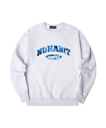 N/H BLUE RIDE オーバーサイズ 裏起毛 スウェット (GOM4-5NH1343)