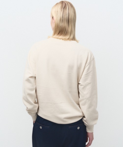 Muel Chic（ミュエルシック）の「Step sweat CS　ステップスウェットカットソー（スウェット・レディース・ベージュ/ネイビー/杢グレー/ブラック・FREE）」の15枚目の写真
