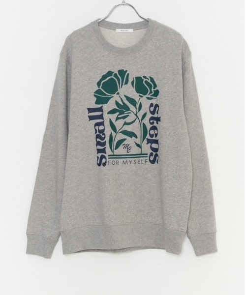 Muel Chic（ミュエルシック）の「Step sweat CS　ステップスウェットカットソー（スウェット・レディース・ベージュ/ネイビー/杢グレー/ブラック・FREE）」の9枚目の写真