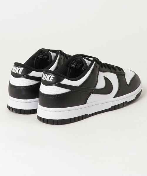 NIKE(ナイキ)の「DUNK LOW RETRO(スニーカー・メンズ・ホワイト×ブラック・26.0cm/26.5cm/27.0cm/27.5cm/28.0cm/25.5cm/28.5cm/29.0cm)」の2枚目の写真