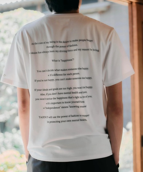 CREO STORE(クレオストア)の「【TAJEN:T】CONCEPT EYELET TEE/コンセプト アイレットTシャツ(Tシャツ/カットソー・レディース・チャコールグレー/ホワイト・2/1)」の9枚目の写真