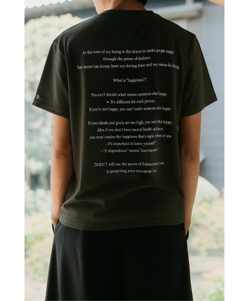 CREO STORE(クレオストア)の「【TAJEN:T】CONCEPT EYELET TEE/コンセプト アイレットTシャツ(Tシャツ/カットソー・レディース・チャコールグレー/ホワイト・2/1)」の15枚目の写真