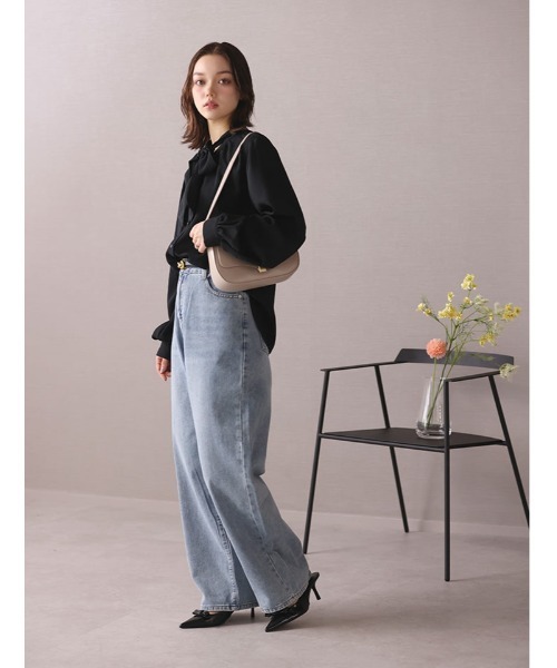 fifth(フィフス)の「ライトカラーストレートデニム(デニムパンツ・レディース・ライトブルー・M)」の5枚目の写真