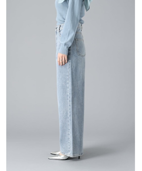 fifth(フィフス)の「ライトカラーストレートデニム(デニムパンツ・レディース・ライトブルー・M)」の15枚目の写真