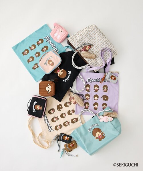 CIAOPANIC TYPY(チャオパニックティピー)の「:【モンチッチ】トラベルポーチ(ポーチ・レディース・ブラック/ピンク・ONE SIZE)」の20枚目の写真