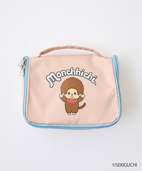 CIAOPANIC TYPY(チャオパニックティピー)の「:【モンチッチ】トラベルポーチ(ポーチ・レディース・ブラック/ピンク・ONE SIZE)」の9枚目の写真