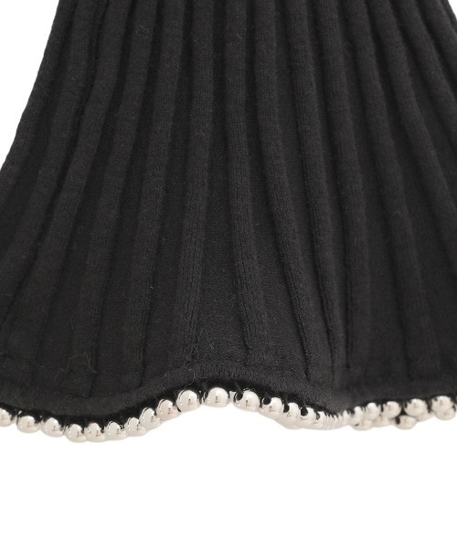 CLANE（クラネ）の「CLANE/クラネ/FRILL SLEEVE KNIT TOPS（ニット/セーター・レディース・ホワイト/その他18/ブラック・1）」の14枚目の写真