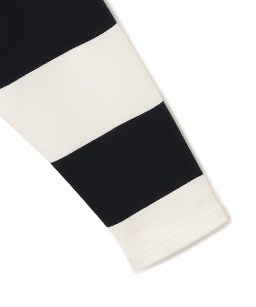 PHEENY(フィーニー)の「【PHEENY(フィーニー)】別注 Heavy weight border tucked sleeve(Tシャツ/カットソー・レディース・ネイビー/ボルドー・FREE)」の16枚目の写真