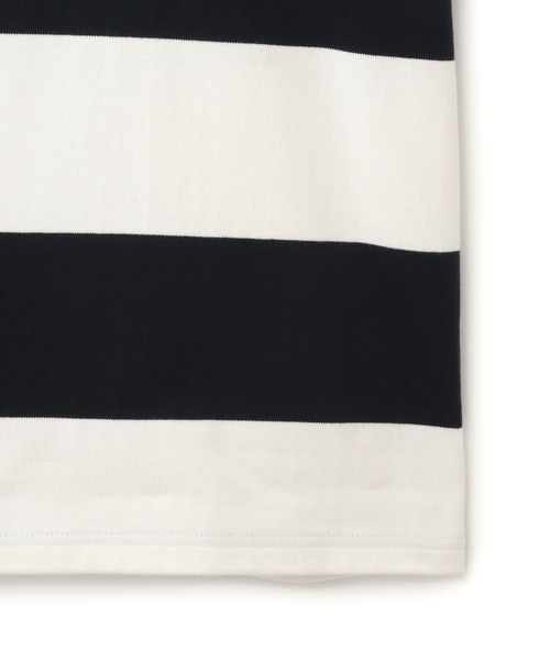 PHEENY(フィーニー)の「【PHEENY(フィーニー)】別注 Heavy weight border tucked sleeve(Tシャツ/カットソー・レディース・ネイビー/ボルドー・FREE)」の17枚目の写真