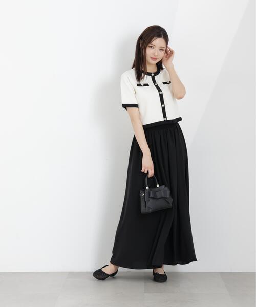 PROPORTION BODY DRESSING（プロポーションボディドレッシング）の「ゴムシャーリングギャザースカート / 1216120301（スカート・レディース・ブルー/ブラック/ピンク・MEDIUM/P/S）」の6枚目の写真