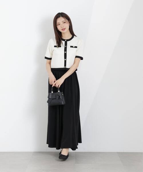 PROPORTION BODY DRESSING（プロポーションボディドレッシング）の「ゴムシャーリングギャザースカート / 1216120301（スカート・レディース・ブルー/ブラック/ピンク・MEDIUM/P/S）」の7枚目の写真