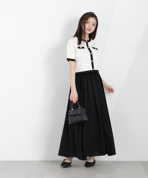 PROPORTION BODY DRESSING（プロポーションボディドレッシング）の「ゴムシャーリングギャザースカート / 1216120301（スカート・レディース・ブルー/ブラック/ピンク・MEDIUM/P/S）」の8枚目の写真